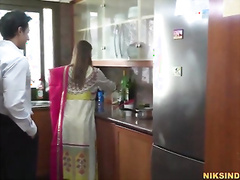 Sexy bhabhi stripped and her cunt and butt fucked by devar